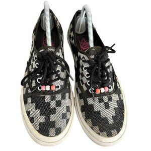 Vans Old Skool Black Gray Checkered Sneakers